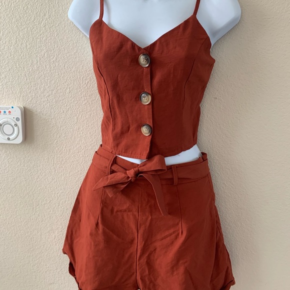 Burnt Orange set size small - Picture 3 of 6